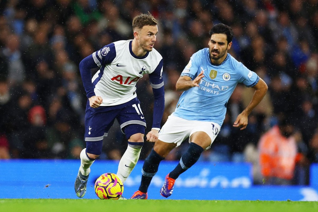 Tottenham thắng Man City 4 sao tại Etihad - 1